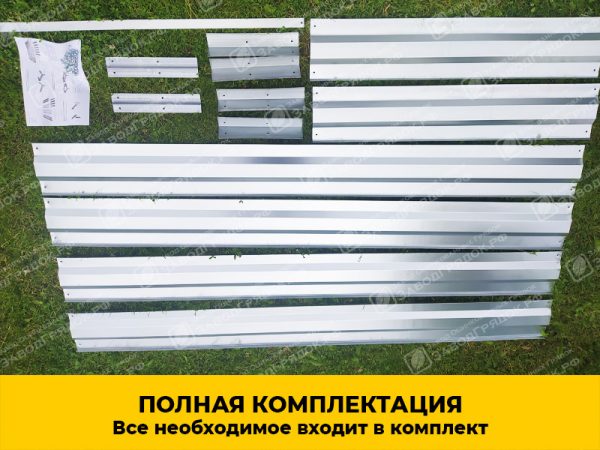 Грядка «Усиленная» оцинкованная (высота 20 см) — изображение 4